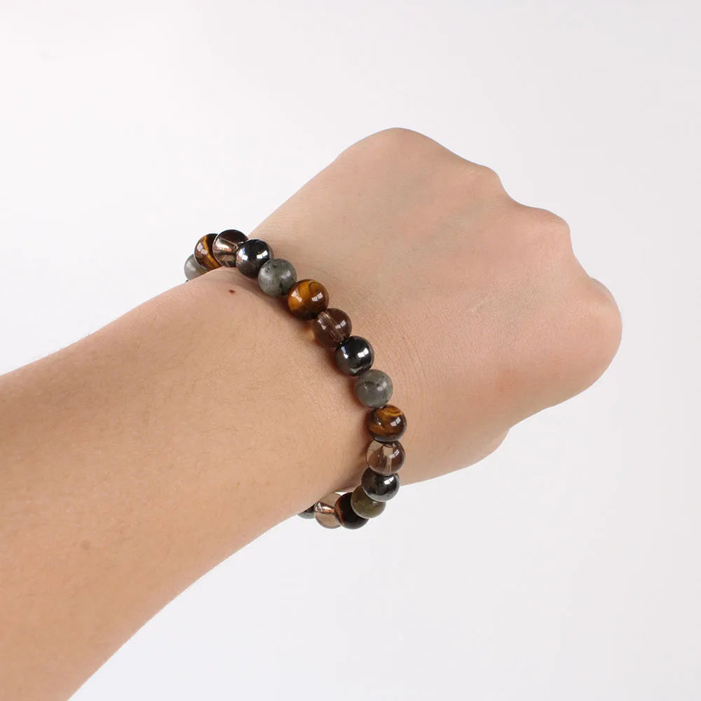 Healing gemstone bracelet designed to support emotional healing, inner peace, and daily energy alignment